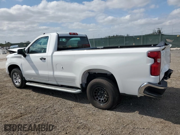2024 Chevrolet Silverado 1500 Work Truck with VIN 3GCNAAED8RG394392, listed as a Copart auction lot 53158815 with 0 mi miles and Clean Title. Bid and sale history available at carsss.com. Image 2.