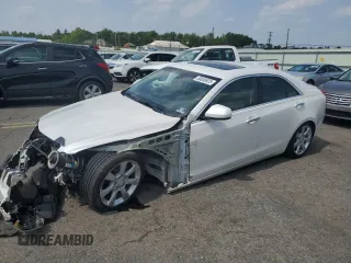 2016 Cadillac ATS Standard RWD z VIN 1G6AA5RX1G0122765, wystawiony jako Copart lot #60658925 z przebiegiem 49 543 mil mil oraz Szkoda całkowita • Salvage title. Historia ofert i sprzedaży dostępna na DreamBid. Obrazek 1.