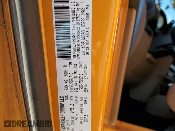 2012 Jeep Wrangler Rubicon with VIN 1C4BJWCG2CL135789, listed as a Copart auction lot 42556365 with 121,908 mi miles and Salvage title. Bid and sale history available at DreamBid. Image 12.