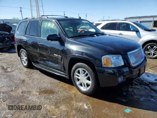 2008 GMC Envoy Denali with VIN 1GKET63M282161131, listed as a Copart auction lot 48054005 with 89,704 mi miles and Salvage Title. Bid and sale history available at carsss.com. Image 4.