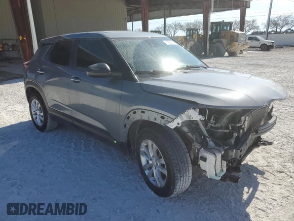 2021 Chevrolet TrailBlazer LS with VIN KL79MMS29MB052977, listed as a Copart auction lot 53233405 with 0 mi miles and Non Repairable. Bid and sale history available at carsss.com. Image 4.