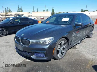 2016 BMW 7 Series 740i with VIN WBA7E2C52GG548048, listed as a IAAI auction lot 41701806 with 72,680 mi miles. Bid and sale history available at carsss.com. Image 17.