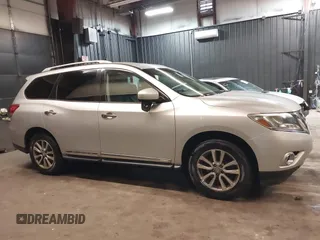 2014 Nissan Pathfinder S with VIN 5N1AR2MM8EC603377, listed as a IAAI auction lot 42259958 with 95,626 mi miles and . Bid and sale history available at DreamBid. Image 13.