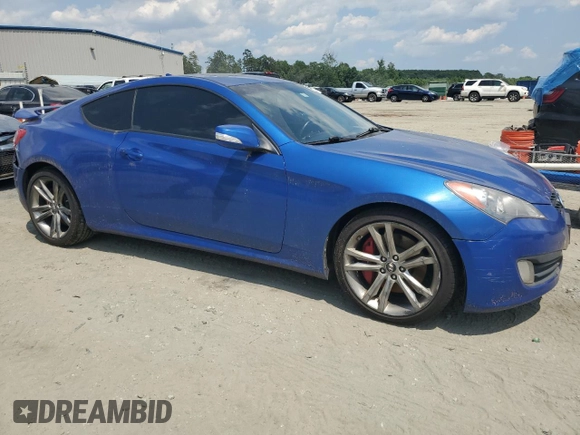2010 Hyundai Genesis Coupe Grand Touring z VIN KMHHU6KH5AU025687, wystawiony jako Copart lot #56945814 z przebiegiem 130 114 mil mil oraz Szkoda całkowita • Salvage title. Historia ofert i sprzedaży dostępna na DreamBid. Obrazek 4.