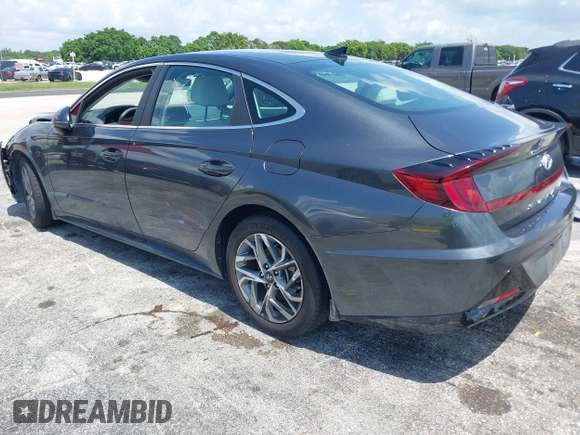 2023 Hyundai Sonata SEL z VIN KMHL64JA3PA277025, wystawiony jako IAAI lot #42301657 z przebiegiem 38 378 mil mil oraz . Historia ofert i sprzedaży dostępna na DreamBid. Obrazek 3.