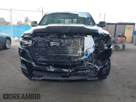 2025 Ram 1500 Big Horn with VIN 1C6RRFFG7SN506037, listed as a IAAI auction lot 41915215 with 2,137 mi miles. Bid and sale history available at carsss.com. Image 12.