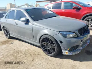2009 Mercedes-Benz C-Class 3.0L Sport with VIN WDDGF54X49F200932, listed as a IAAI auction lot 41670981 with 204,529 mi miles. Bid and sale history available at carsss.com. Image 1.