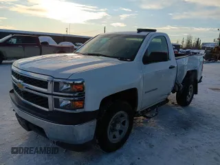 2014 Chevrolet Silverado 1500 Work Truck with VIN 1GCNKPEH8EZ194383, listed as a Copart auction lot 45325385 with 81,065 mi miles and Salvage Title. Bid and sale history available at DreamBid. Image 1.