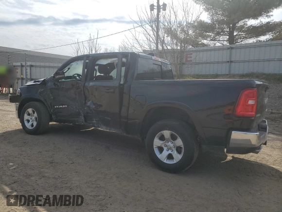 2025 Ram 1500 Big Horn with VIN 1C6SRFFP3SN584185, listed as a Copart auction lot 53614315 with 19,498 mi miles and Clean Title. Bid and sale history available at carsss.com. Image 2.