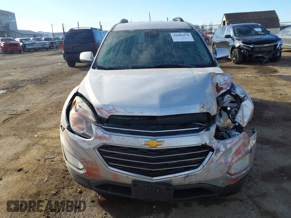 2016 Chevrolet Equinox LT with VIN 2GNALCEK5G6164747, listed as a IAAI auction lot 41684370 with 100,412 mi miles and . Bid and sale history available at DreamBid. Image 12.