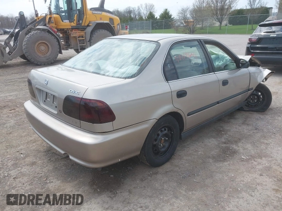 2000 Honda Civic LX with VIN 1HGEJ6670YL030749, listed as a IAAI auction lot 42112694 with 153,903 mi miles. Bid and sale history available at carsss.com. Image 4.