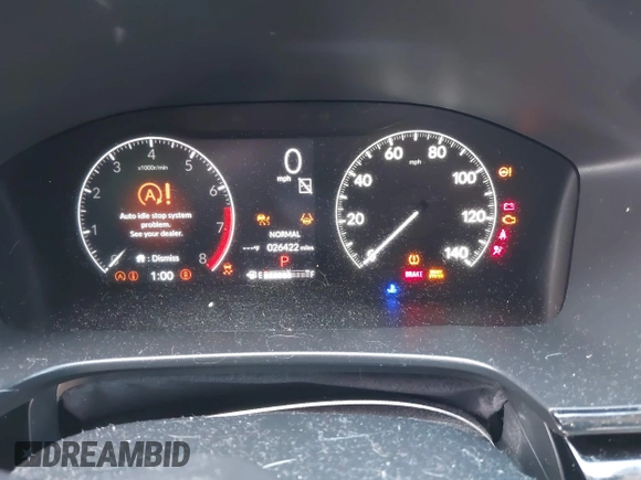 2024 Honda CR-V EX-L with VIN 2HKRS3H75RH322041, listed as a IAAI auction lot 41651871 with 26,422 mi miles and . Bid and sale history available at DreamBid. Image 7.