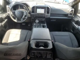 2018 Ford F-150 XL with VIN 1FTEW1E57JKF38196, listed as a Copart auction lot 62701035 with 97,366 mi miles and Salvage title. Bid and sale history available at DreamBid. Image 8.
