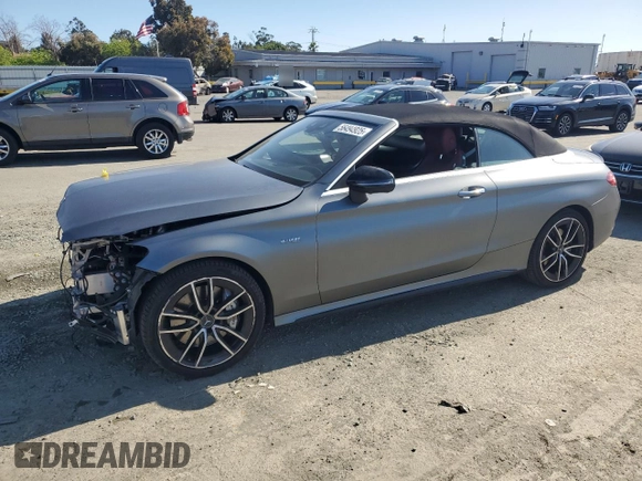 2021 Mercedes-Benz C z VIN W1KWK6EB3MG097635, wystawiony jako Copart lot #56494925 z przebiegiem 23 064 mil mil oraz Szkoda całkowita • Salvage title. Historia ofert i sprzedaży dostępna na DreamBid. Obrazek 1.
