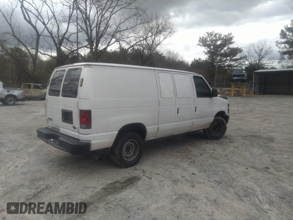 2012 Ford Econoline Cargo Commercial with VIN 1FTNE2EL3CDB15002, listed as a IAAI auction lot 41732999 with 205,355 mi miles and . Bid and sale history available at DreamBid. Image 4.