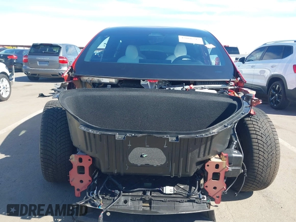 2023 Tesla Model X with VIN 7SAXCBE52PF416278, listed as a IAAI auction lot 42066747 with Not Provided miles and . Bid and sale history available at DreamBid. Image 6.