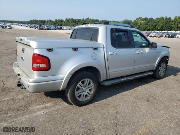 2010 Ford Explorer Sport Trac Limited with VIN 1FMEU3DE5AUF07077, listed as a Copart auction lot 66696134 with 163,753 mi miles and Salvage Title. Bid and sale history available at carsss.com. Image 3.