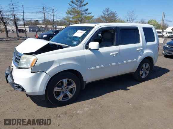 2013 Honda Pilot EX-L with VIN 5FNYF4H5XDB075692, listed as a IAAI auction lot 42073807 with 154,824 mi miles and . Bid and sale history available at carsss.com. Image 17.