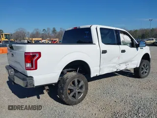 2017 Ford F-150 XL with VIN 1FTEW1CF3HFB34620, listed as a IAAI auction lot 41283983 with 138,489 mi miles and . Bid and sale history available at DreamBid. Image 4.