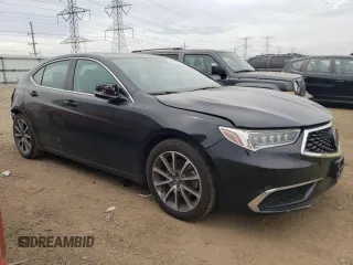 2020 Acura TLX with VIN 19UUB2F33LA001894, listed as a Copart auction lot 56940905 with 58,248 mi miles and Salvage title. Bid and sale history available at DreamBid. Image 4.