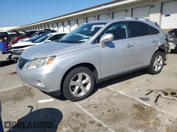 2010 Lexus RX 350 with VIN 2T2ZK1BA9AC020456, listed as a Copart auction lot 54842555 with 193,716 mi miles and Salvage Title. Bid and sale history available at DreamBid. Image 1.