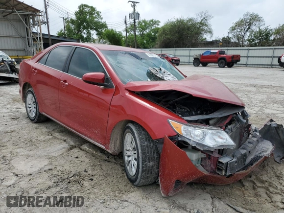 2014 Toyota Camry L with VIN 4T1BF1FK1EU825112, listed as a Copart auction lot 51500275 with 0 mi miles and Salvage Title. Bid and sale history available at carsss.com. Image 4.