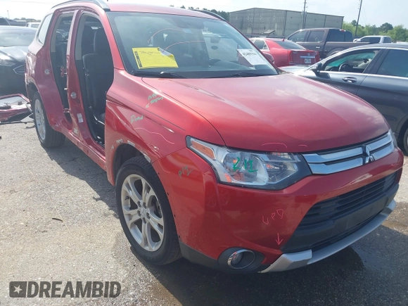2015 Mitsubishi Outlander SE z VIN JA4AD3A30FZ003563, wystawiony jako IAAI lot #42489394 z przebiegiem 174 374 mil mil oraz . Historia ofert i sprzedaży dostępna na DreamBid. Obrazek 1.