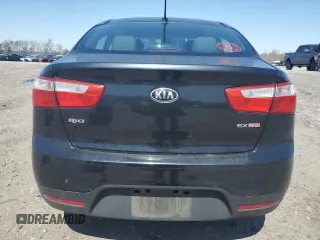 2015 Kia Rio EX with VIN KNADN4A37F6465977, listed as a Copart auction lot 51429205 with 118,510 mi miles and Salvage Title. Bid and sale history available at carsss.com. Image 6.