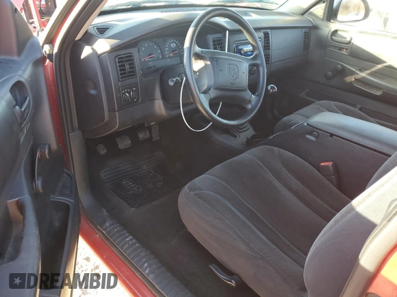 2002 Dodge Dakota with VIN 1B7FL16X42S720579, listed as a Copart auction lot 88160015 with 164,279 mi miles and Salvage Title. Bid and sale history available at carsss.com. Image 8.