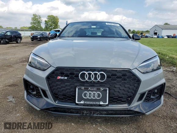 2019 Audi RS 5 Sportback z VIN WUABWCF57KA904231, wystawiony jako Copart lot #67341003 z przebiegiem 18 674 mil mil oraz . Historia ofert i sprzedaży dostępna na DreamBid. Obrazek 5.