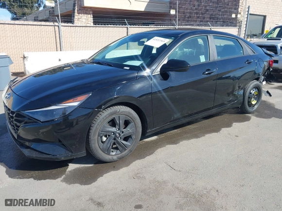 2023 Hyundai Elantra Preferred with VIN KMHLM4AG4PU577942, listed as a IAAI auction lot 41522365 with 41,744 mi miles. Bid and sale history available at carsss.com. Image 2.
