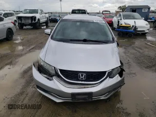 2015 Honda Civic Sedan LX with VIN 2HGFB2F57FH516977, listed as a Copart auction lot 49479835 with 128,821 mi miles and Salvage Title. Bid and sale history available at carsss.com. Image 5.
