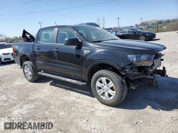 2019 Ford Ranger XL with VIN 1FTER4FHXKLB13746, listed as a Copart auction lot 51944825 with 26,044 mi miles and Salvage Title. Bid and sale history available at DreamBid. Image 4.