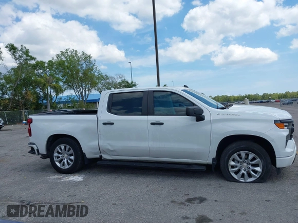 2022 Chevrolet Silverado 1500 Custom with VIN 3GCPABEK0NG596246, listed as a IAAI auction lot 41798415 with 47,421 mi miles and . Bid and sale history available at DreamBid. Image 13.