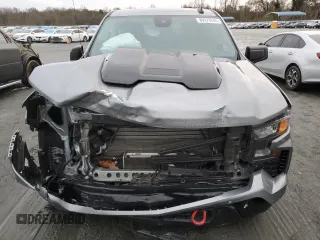 2024 Chevrolet Silverado 1500 Custom Trail Boss with VIN 3GCUDCE81RG175291, listed as a Copart auction lot 80973244 with 14,674 mi miles and Salvage Title. Bid and sale history available at carsss.com. Image 5.
