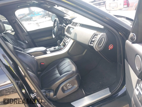 2016 Land Rover Range Rover Sport V6 HSE with VIN SALWR2PF0GA597847, listed as a IAAI auction lot 41727432 with 88,232 mi miles. Bid and sale history available at carsss.com. Image 5.