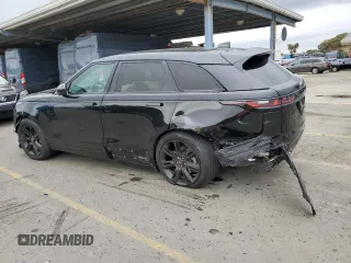 2023 Land Rover Range Rover Velar R-Dynamic S with VIN SALYT2EU6PA358069, listed as a Copart auction lot 81492404 with 19,557 mi miles and Salvage Title. Bid and sale history available at DreamBid. Image 2.