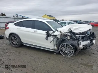 2021 Mercedes-Benz GLC with VIN W1N0J6EB1MF930348, listed as a Copart auction lot 81503894 with 55,948 mi miles and Salvage Title. Bid and sale history available at carsss.com. Image 4.