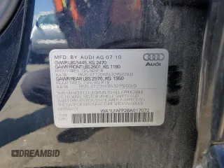 2011 Audi Q5 Premium Plus z VIN WA1LFAFP2BA017072, wystawiony jako Copart lot #58559215 z przebiegiem Nie podano mil oraz Czysty tytuł • Clean title. Historia ofert i sprzedaży dostępna na DreamBid. Obrazek 14.