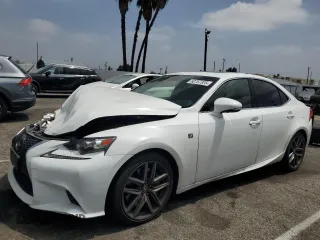 2016 Lexus IS 200t with VIN JTHBA1D22G5030782, listed as a Copart auction lot 60757325 with 138,095 mi miles and Salvage title. Bid and sale history available at DreamBid. Image 1.