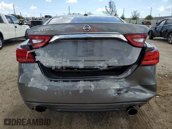 2016 Nissan Maxima SR with VIN 1N4AA6AP6GC446197, listed as a Copart auction lot 66180434 with 92,424 mi miles and Salvage title. Bid and sale history available at DreamBid. Image 6.
