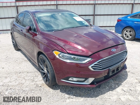 2018 Ford Fusion Titanium with VIN 3FA6P0K92JR114283, listed as a IAAI auction lot 42704476 with 92,502 mi miles and . Bid and sale history available at DreamBid. Image 1.