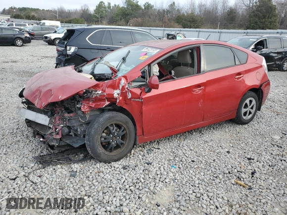2012 Toyota Prius One z VIN JTDKN3DU8C5494835, wystawiony jako Copart lot #81423183 z przebiegiem Nie podano mil oraz Czysty tytuł • Clean title. Historia ofert i sprzedaży dostępna na DreamBid. Obrazek 1.