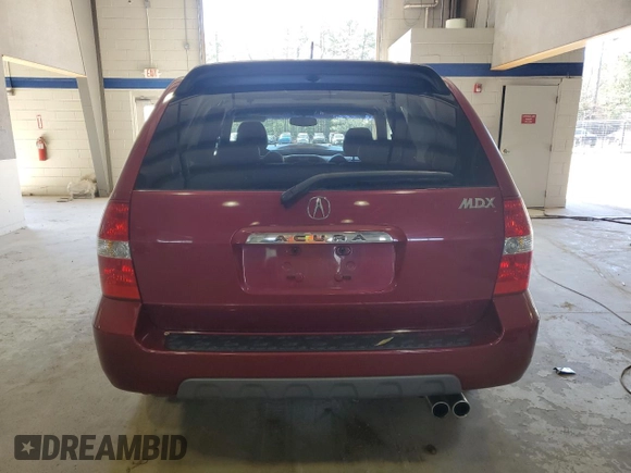 2002 Acura MDX Touring Pkg with VIN 2HNYD18612H524398, listed as a Copart auction lot 50220705 with 214,866 mi miles and Clean Title. Bid and sale history available at carsss.com. Image 6.