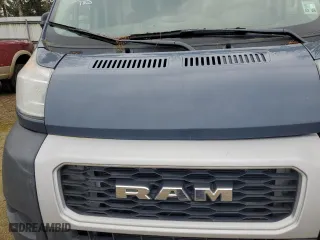 2021 Ram ProMaster Cargo Van with VIN 3C6FRVJG5ME500958, listed as a Copart auction lot 42569145 with 0 mi miles and Clean Title. Bid and sale history available at carsss.com. Image 12.