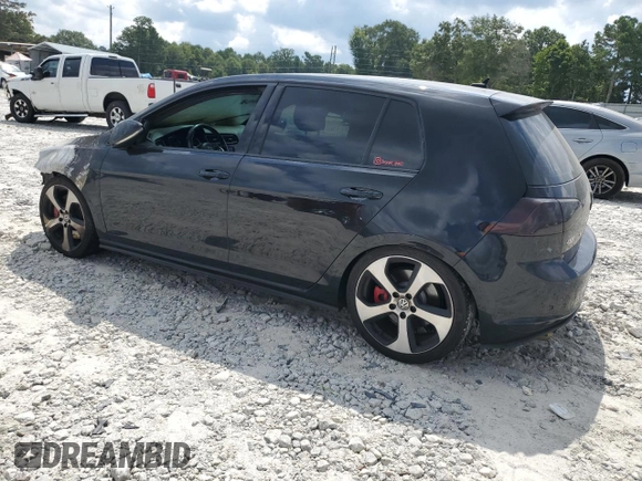 2017 Volkswagen Golf GTI S with VIN 3VW447AU3HM019809, listed as a Copart auction lot 67392194 with Not Provided miles and Salvage Title. Bid and sale history available at carsss.com. Image 2.
