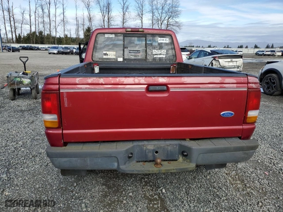 1993 Ford Ranger XL with VIN 1FTCR15U3PPA28445, listed as a Copart auction lot 47423255 with 352,869 mi miles and Clean Title. Bid and sale history available at carsss.com. Image 6.