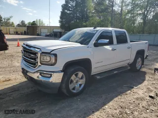 2017 GMC Sierra 1500 SLT with VIN 3GTU2NEC5HG208345, listed as a Copart auction lot 51904885 with 156,313 mi miles and Salvage Title. Bid and sale history available at carsss.com. Image 1.