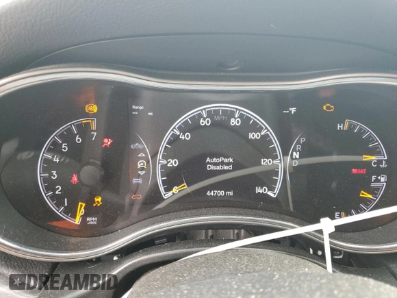 2020 Jeep Grand Cherokee Altitude with VIN 1C4RJFAG4LC427123, listed as a Copart auction lot 53325685 with 44,700 mi miles and Salvage title. Bid and sale history available at DreamBid. Image 9.