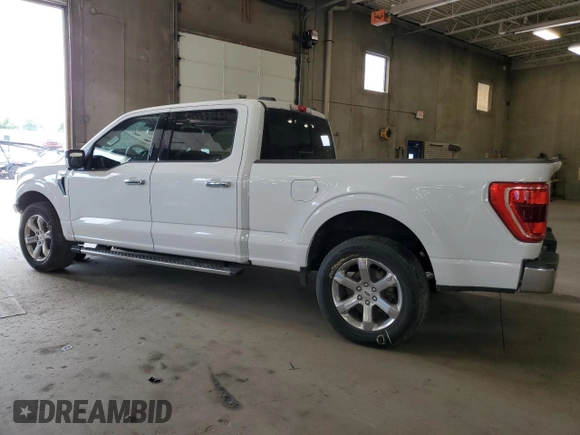2021 Ford F-150 XL with VIN 1FTFW1E88MKE41611, listed as a Copart auction lot 61092115 with 83,277 mi miles and Salvage title. Bid and sale history available at DreamBid. Image 2.